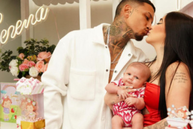 MC Mirella comemora primeiro mesversário da filha, Serena