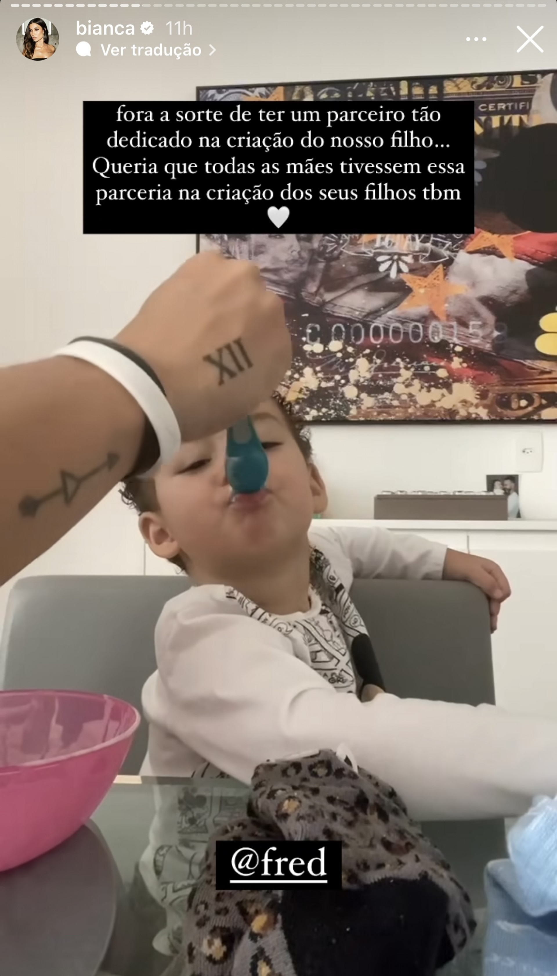 Bianca Andrade se derrete com vídeo do filho Cris - Reprodução