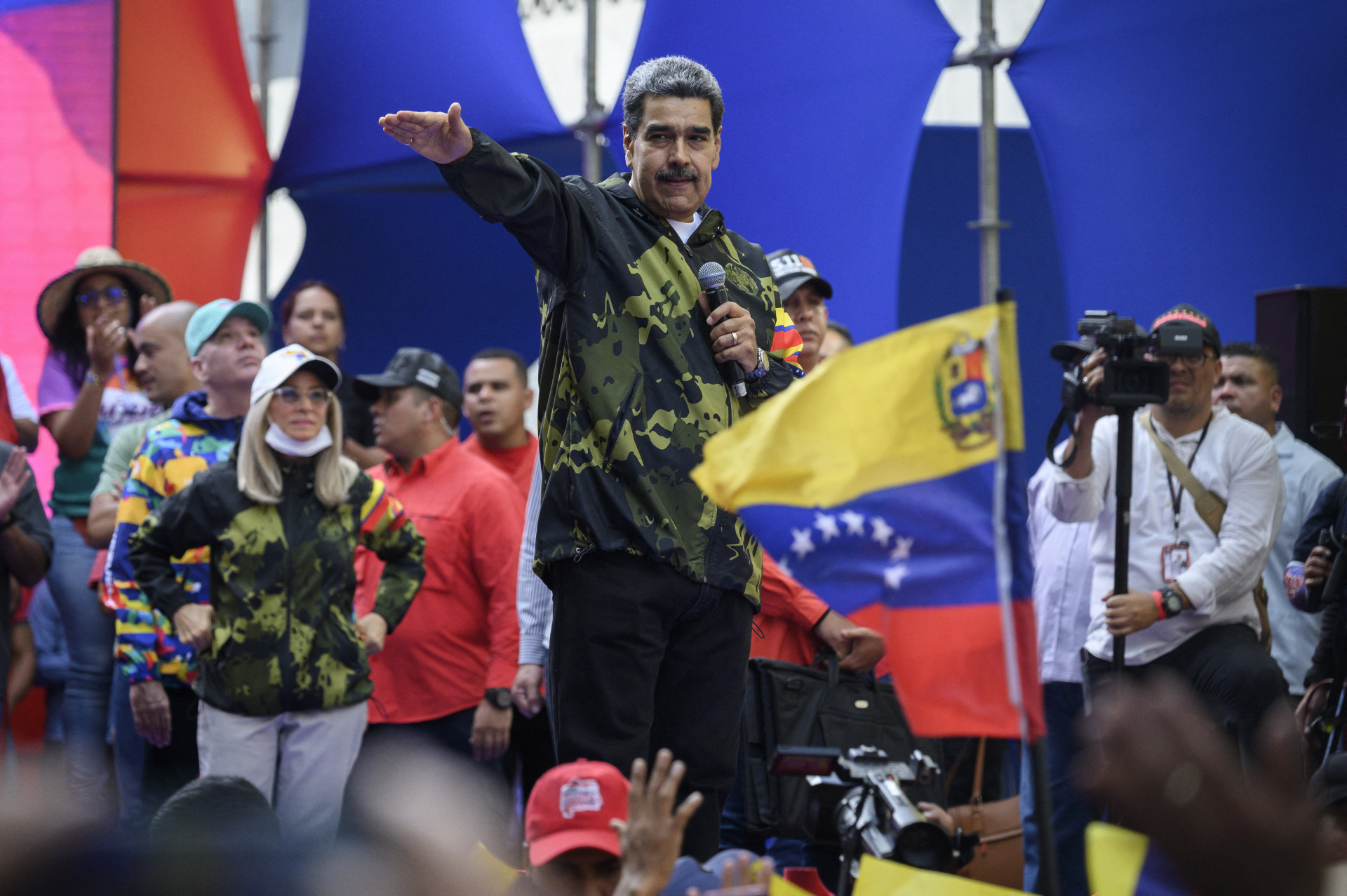 Maduro está no poder na Venezuela há 12 anos - AFP