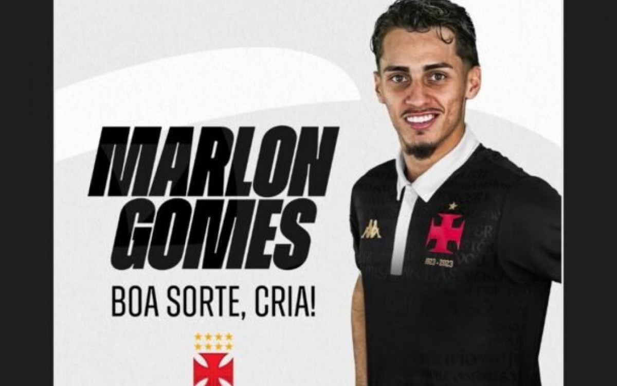&Eacute; oficial: Vasco anuncia a venda de Marlon Gomes ao Shakhtar