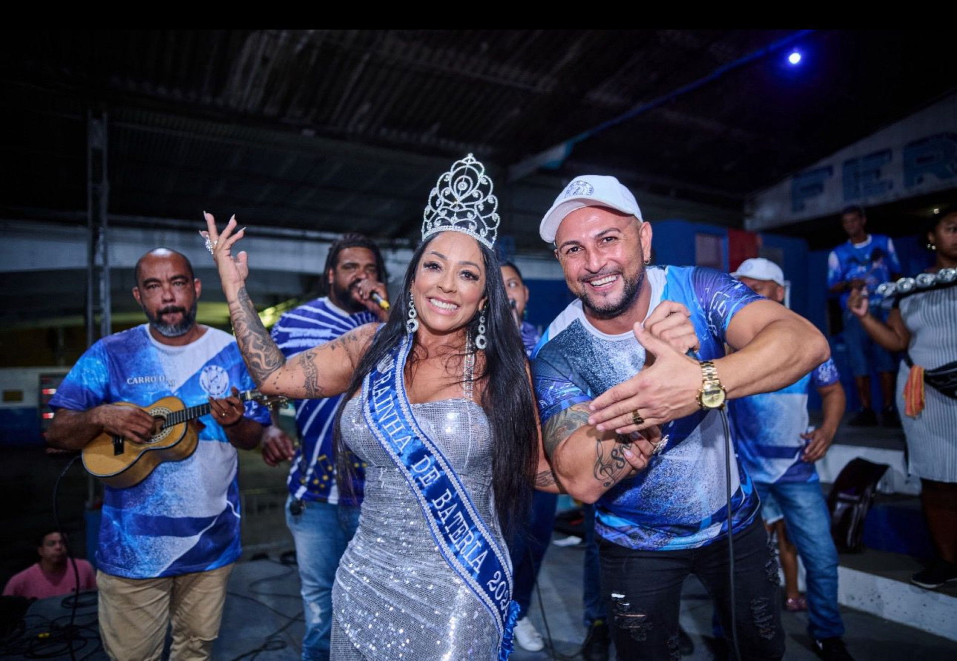 Rose Nascimento e o intérprete oficial Maderson Carvalho - Fausto Ferreira