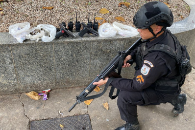 Dois suspeitos morrem após troca de tiros com a PM em Belford Roxo