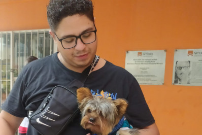 Niterói implanta microchip e vacina mais de cem pets na Ilha da Conceição