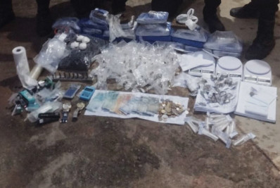 Homem é preso e mais de 15 kg de drogas são apreendidos em Paraíba do Sul