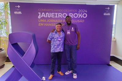 Em Brasília, líder de quilombo de Magé participa de debate sobre hanseníase