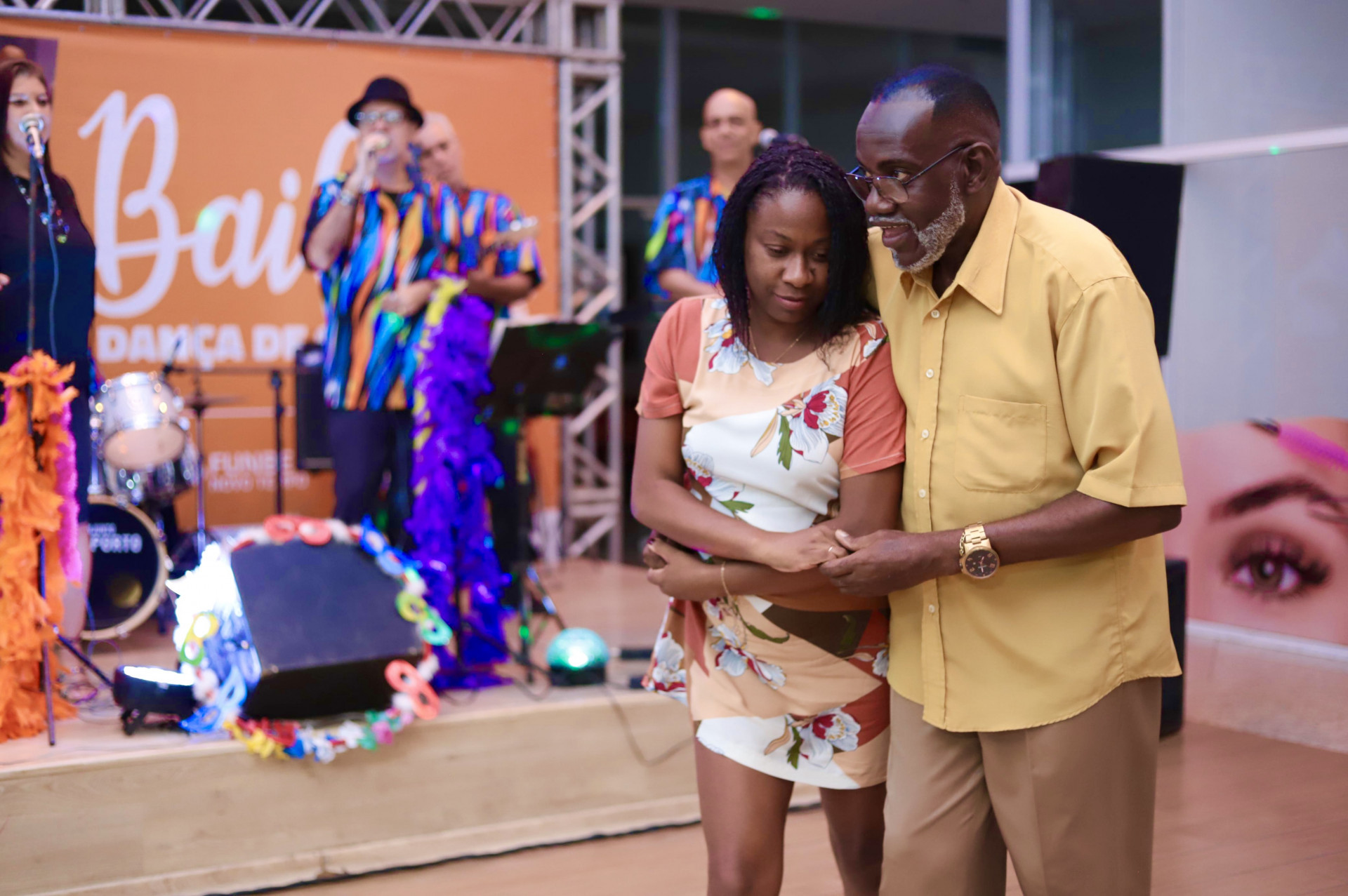 O projeto "Dan&ccedil;a em Movimento" completou mais um ano e tem atra&iacute;do diversos casais - Larissa Oliveira/ Divulga&ccedil;&atilde;o