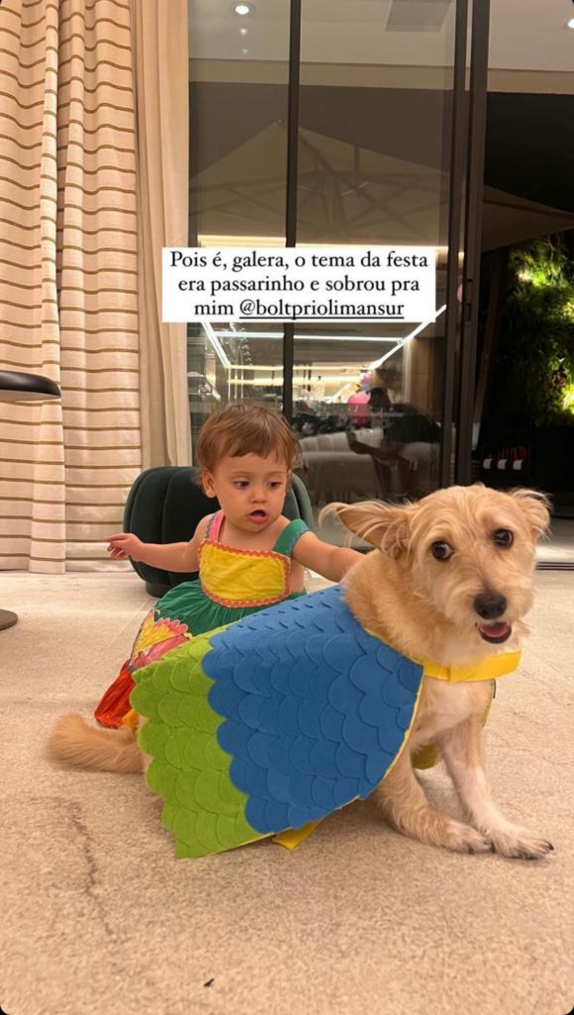 Gabriela Prioli e Thiago Mansur celebram primeiro aniversário da filha Ava - Reprodução / Instagram 