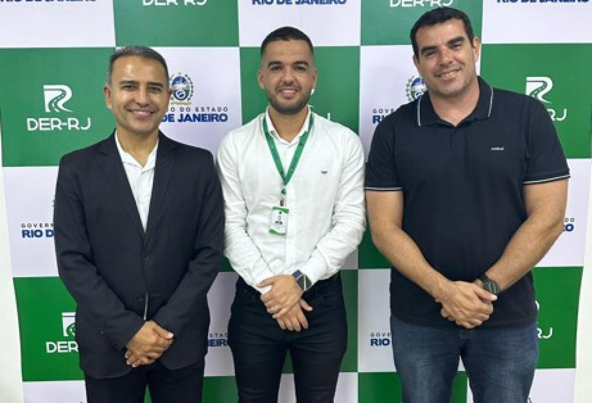 Vantoil Martins, Pedro Ramos e Fábio Costa   - Ascom 
