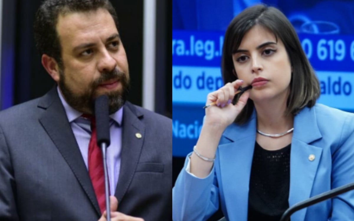 Guilherme Boulos e Tabata Amaral podem ser adversários pela prefeitura de SP - Reprodução