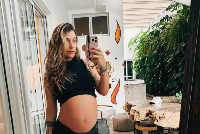 Gabriela Pugliesi fica animada com a aproximação do seu segundo parto: 'Nasci pra isso'