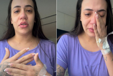 Influenciadora Karine Carrijo fala sobre a morte do filho: 'Não ouvir nenhum choro'