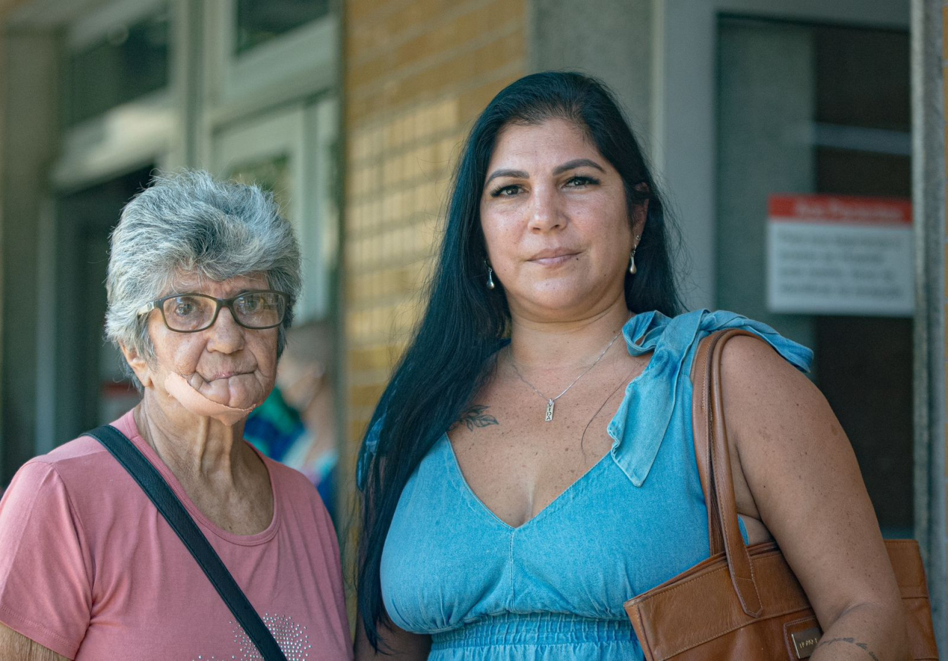 Após retirar um tumor da boca, Elmira Bauer, de 80 anos, faz tratamentos no Inca - Armando Paiva / Agência O Dia