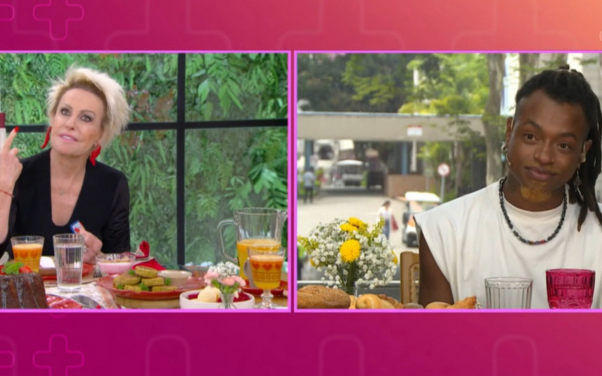 Luigi participa do 'Mais Você', da TV Globo - Reprodução de vídeo / TV Globo