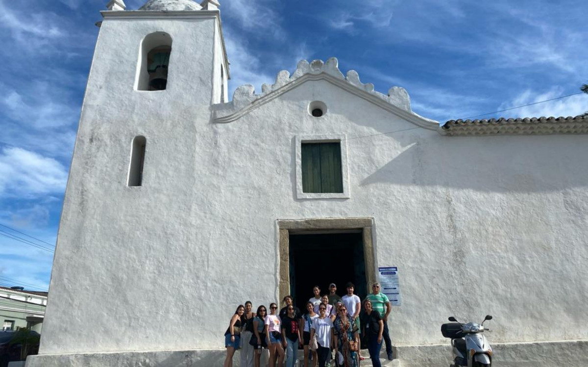 Estudantes de Nova Iorque passeando 