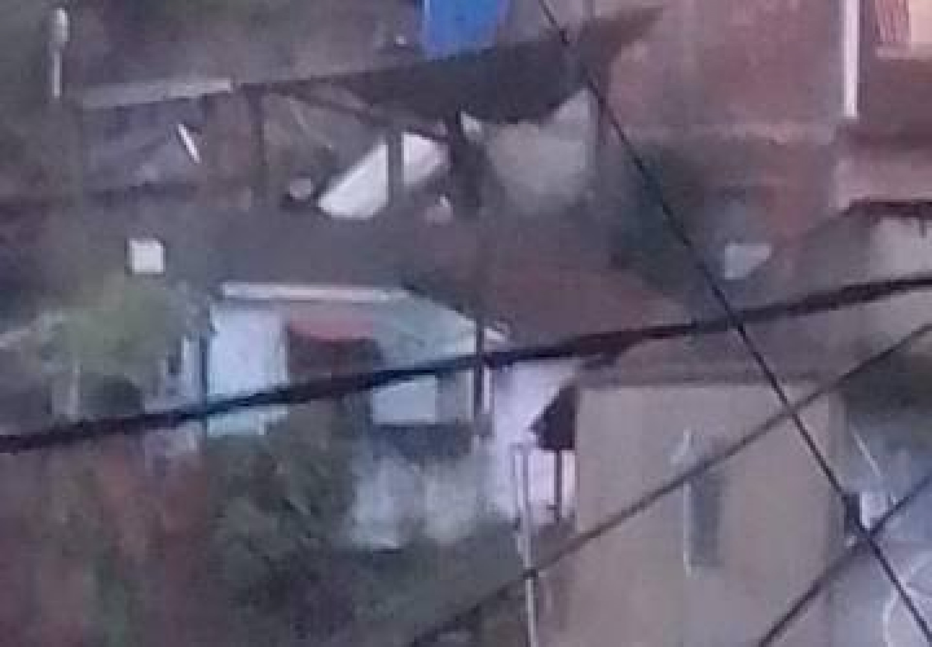 Deslizamento ocorreu na Travessa São José, no bairro Viçosa Jardim - Reprodução