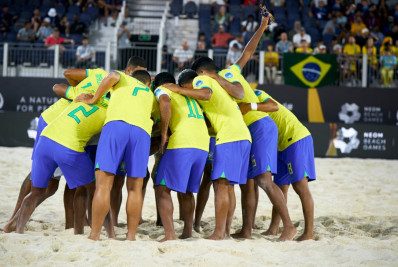 Seleção brasileira de beach soccer será convocada para a Copa do Mundo nesta quinta-feira