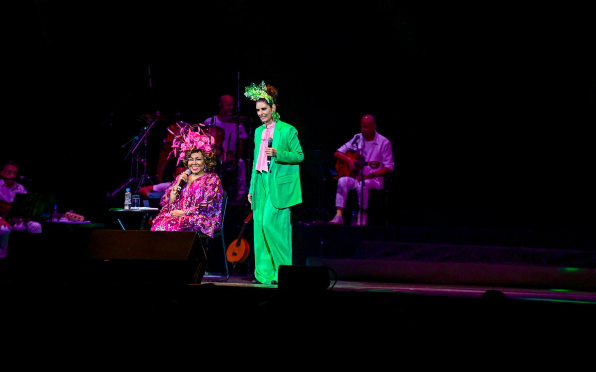 Alcione e Fernanda Abreu