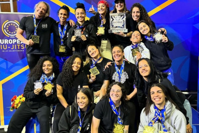 Fratres JJ dá show entre as equipes no Europeu de Jiu-Jitsu 2024; confira