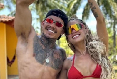 Miss Bumbum esclarece sexualidade do namorado, que é ator de pornô gay: 'É hétero'