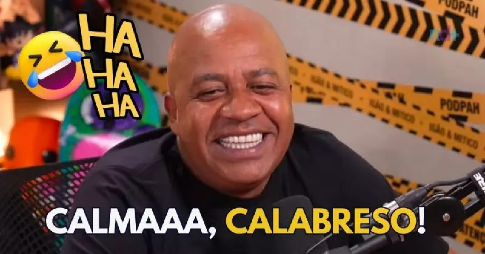 Toninho Tornado, que criou o meme 'calabreso', ficou conhecido por fazer pegadinhas - Reprodução