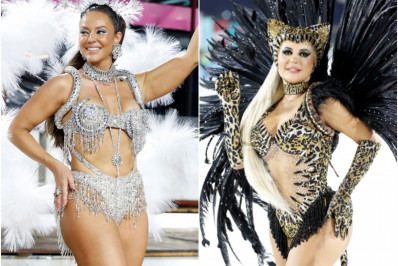 Paolla Oliveira, Deolane Bezerra e mais famosas participam de ensaio técnico na Sapucaí