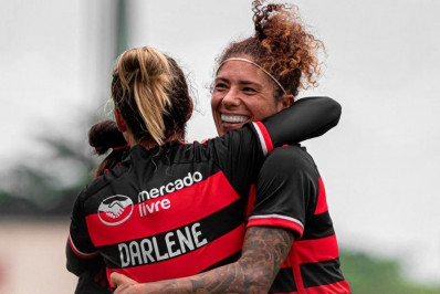Cristiane marca na estreia pelo Flamengo em clássico com o Fluminense