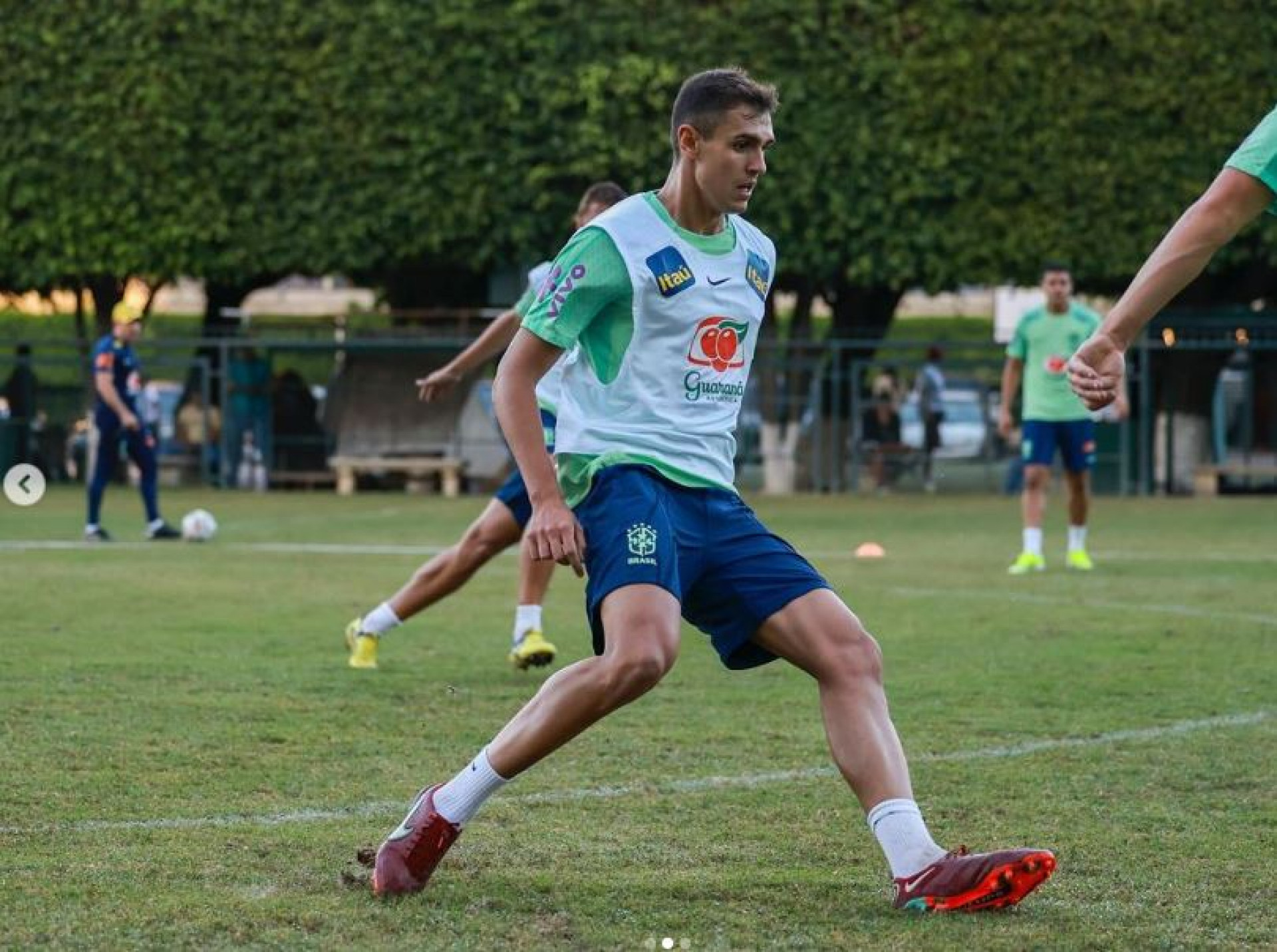 Lucas Fasson pela seleção brasileira - Divulgação Instagram