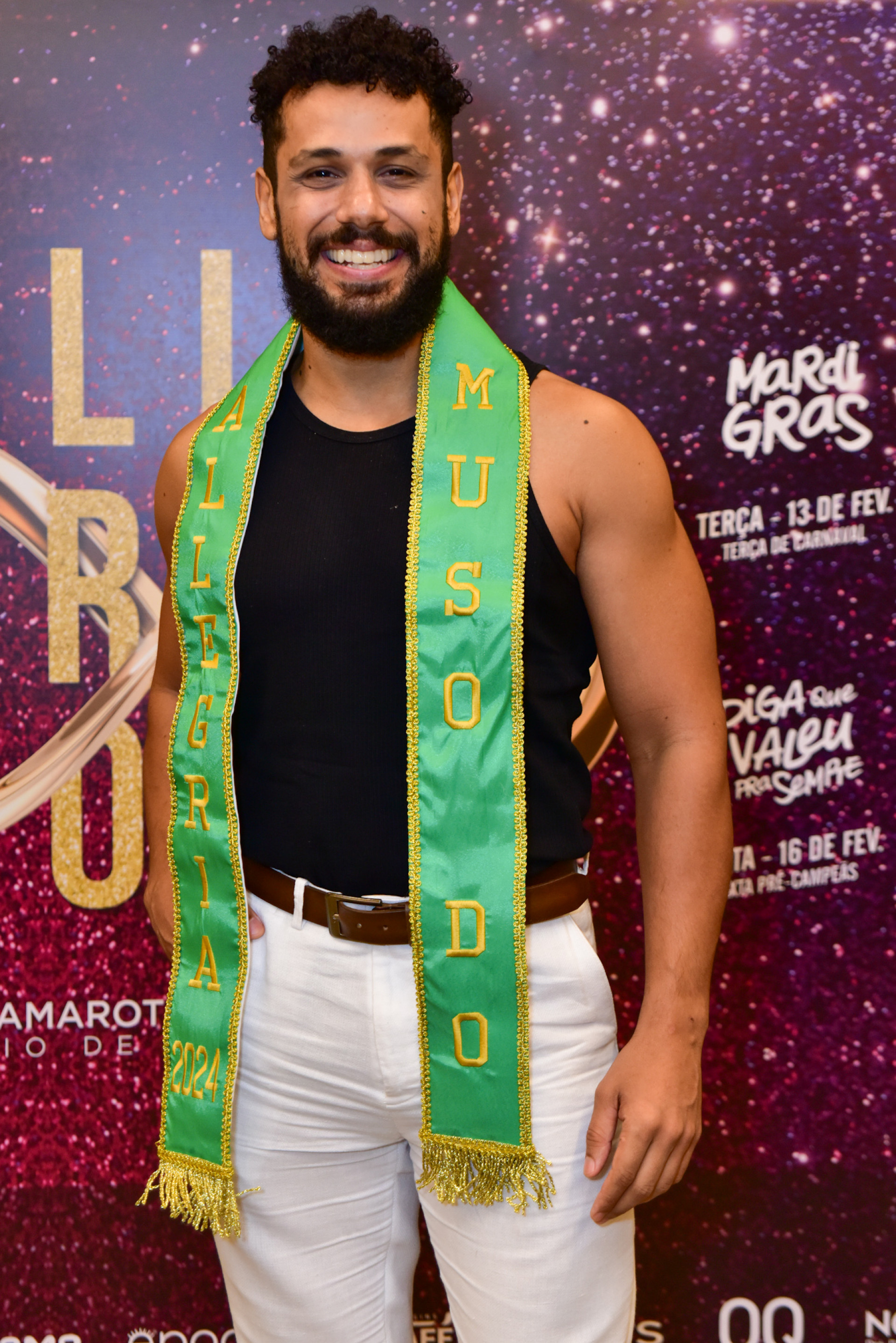 Amaury Lorenzo é eleito muso de camarote da Sapucaí - Léo Franco e Marcelo Sá Barretto/ Agnews