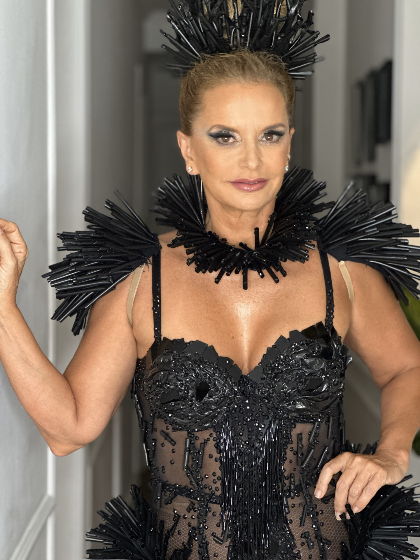 Paula Bergamin, a 'Vovó musa' da Vila Isabel - Flávia Santana / Palmer Assessoria de Comunicação