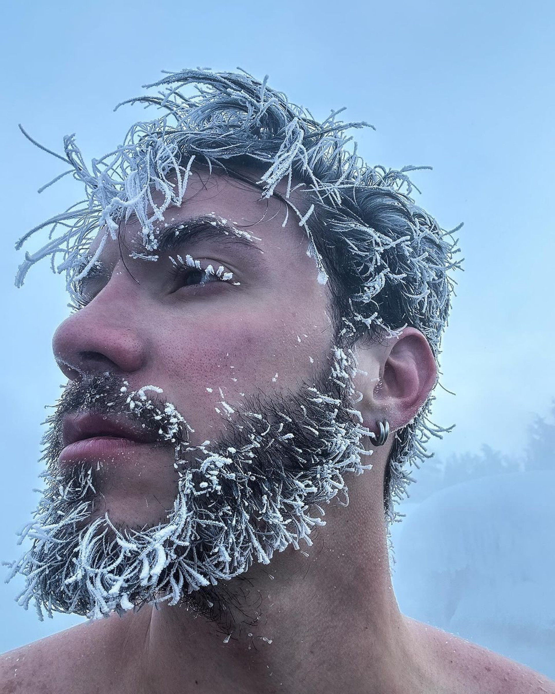 Eliezer impressiona com foto no Alasca - Reprodução