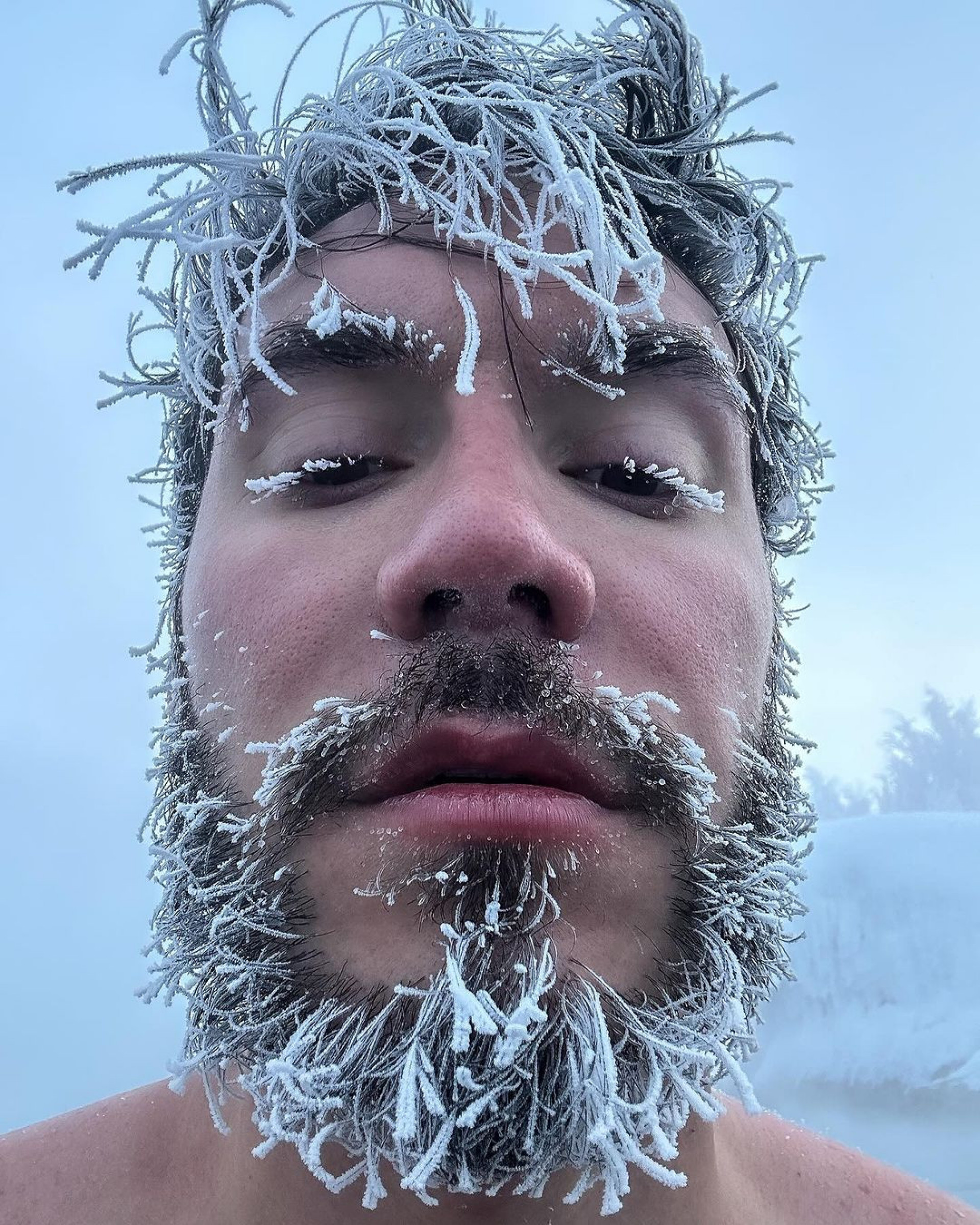 Eliezer impressiona com foto no Alasca - Reprodução