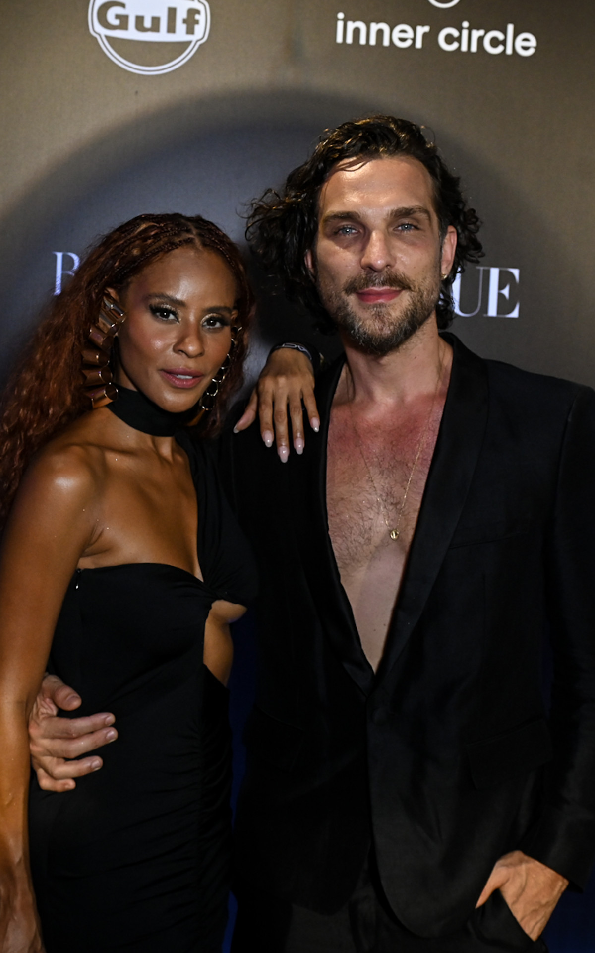 Aline Wirley e Igor Rickli durante o baile de Carnaval da Vogue