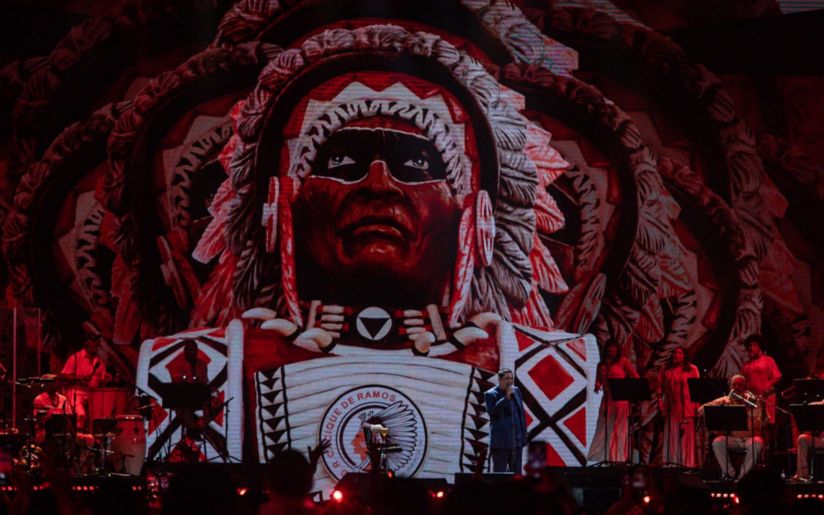 Primeiro show da turnê \'Zeca Pagodinho 40 anos\', no Engenhão
