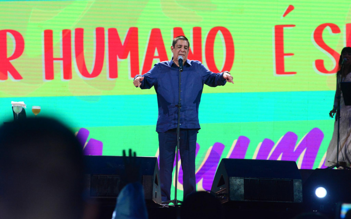 Zeca Pagodinho celebra 40 anos de carreira e aniversário em show comemorativo, no Engenhão