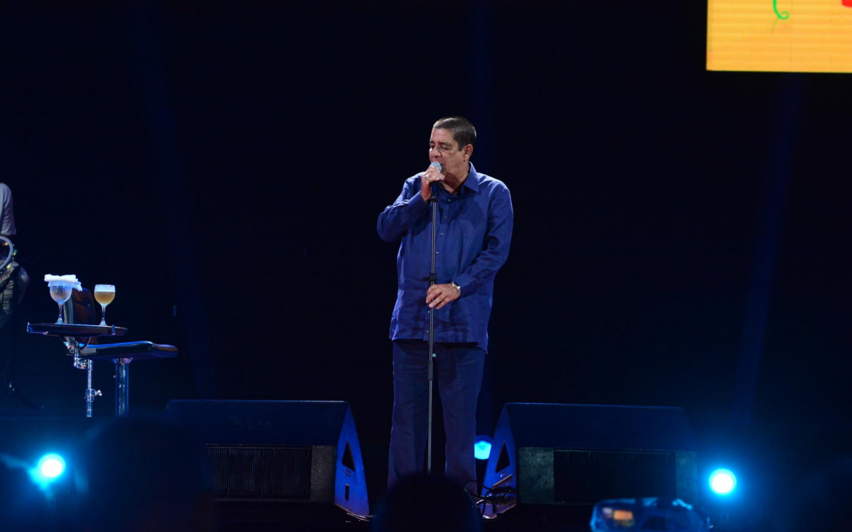 Zeca Pagodinho celebra 40 anos de carreira e aniversário em show comemorativo, no Engenhão