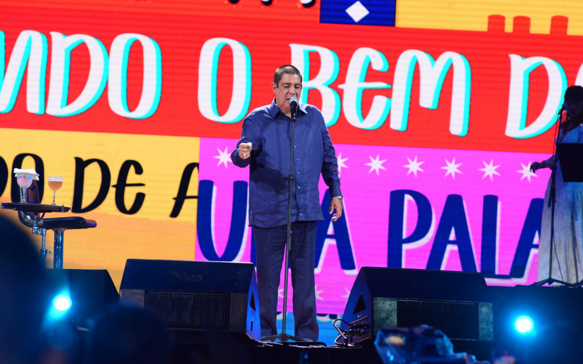 Zeca Pagodinho celebra 40 anos de carreira e aniversário em show comemorativo, no Engenhão