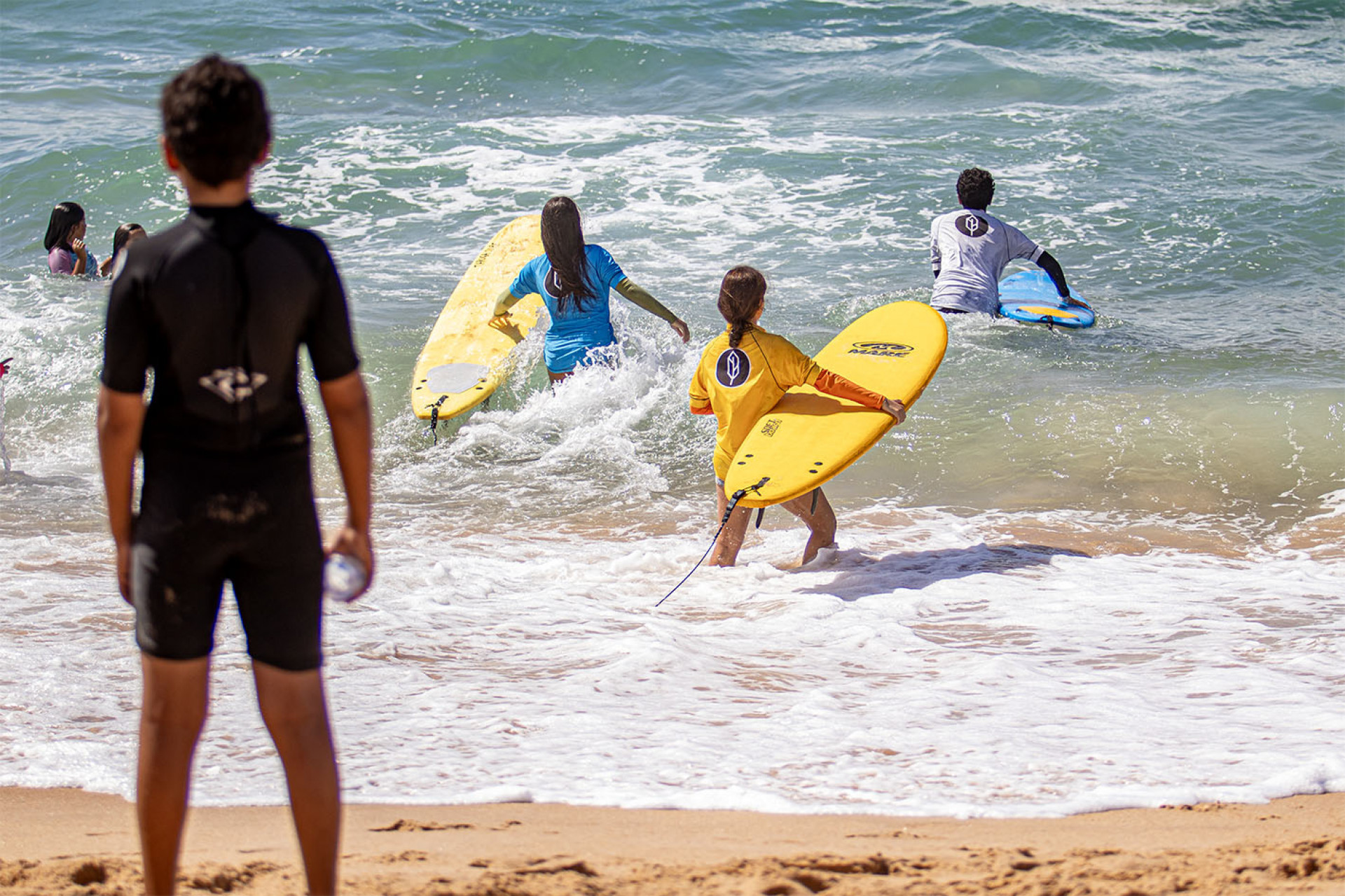 Manobras marcam Torneio da Escola Municipal de Surf - Foto: Moisés Bruno H. Santos