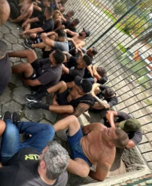 PM prende 50 torcedores antes de clássico entre Vasco e Flamengo