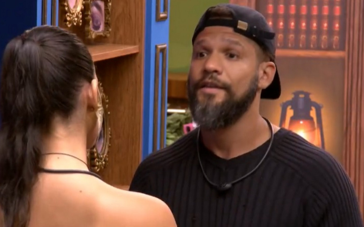 Alane e Juninho discutem no 'BBB 24' - Reprodução de vídeo / TV Globo