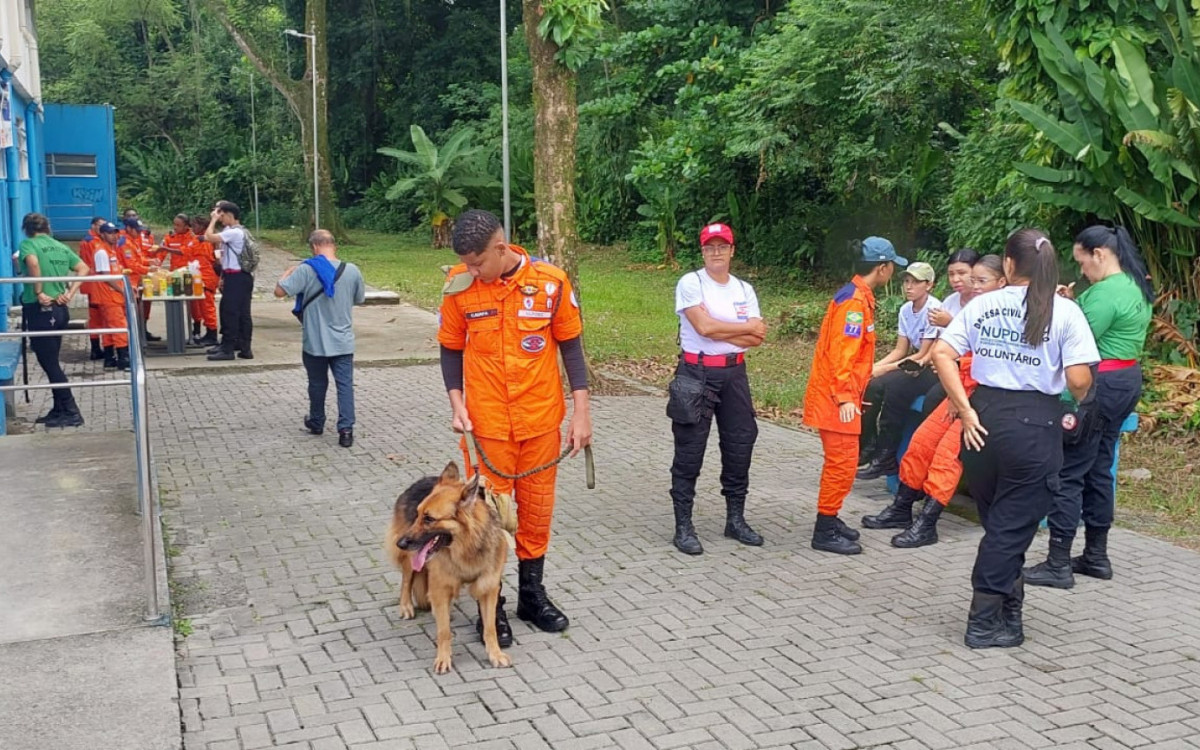 Caxias Civil Defense performs simulation at Xerém dam - Disclosure