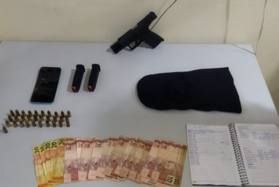 Acusado de homicídio é preso com pistola em Volta Redonda