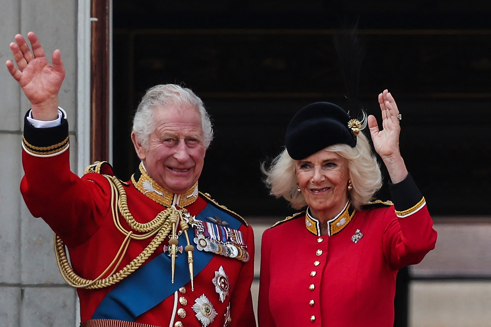 Rei Charles III e Rainha Camilla - AFP