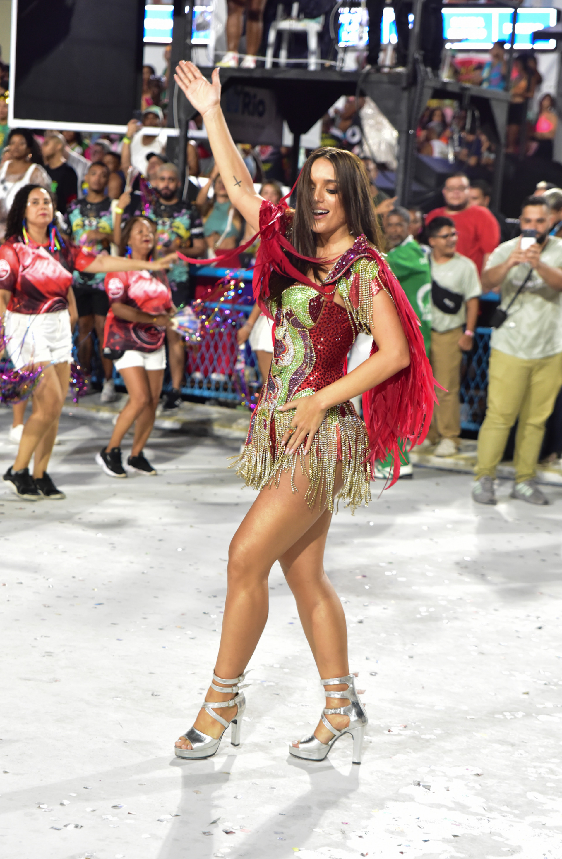 Rafa Kalimann arrasa em ensaio técnico da Imperatriz Leopoldinense - Leo Franco e Paulo Tauil / AgNews