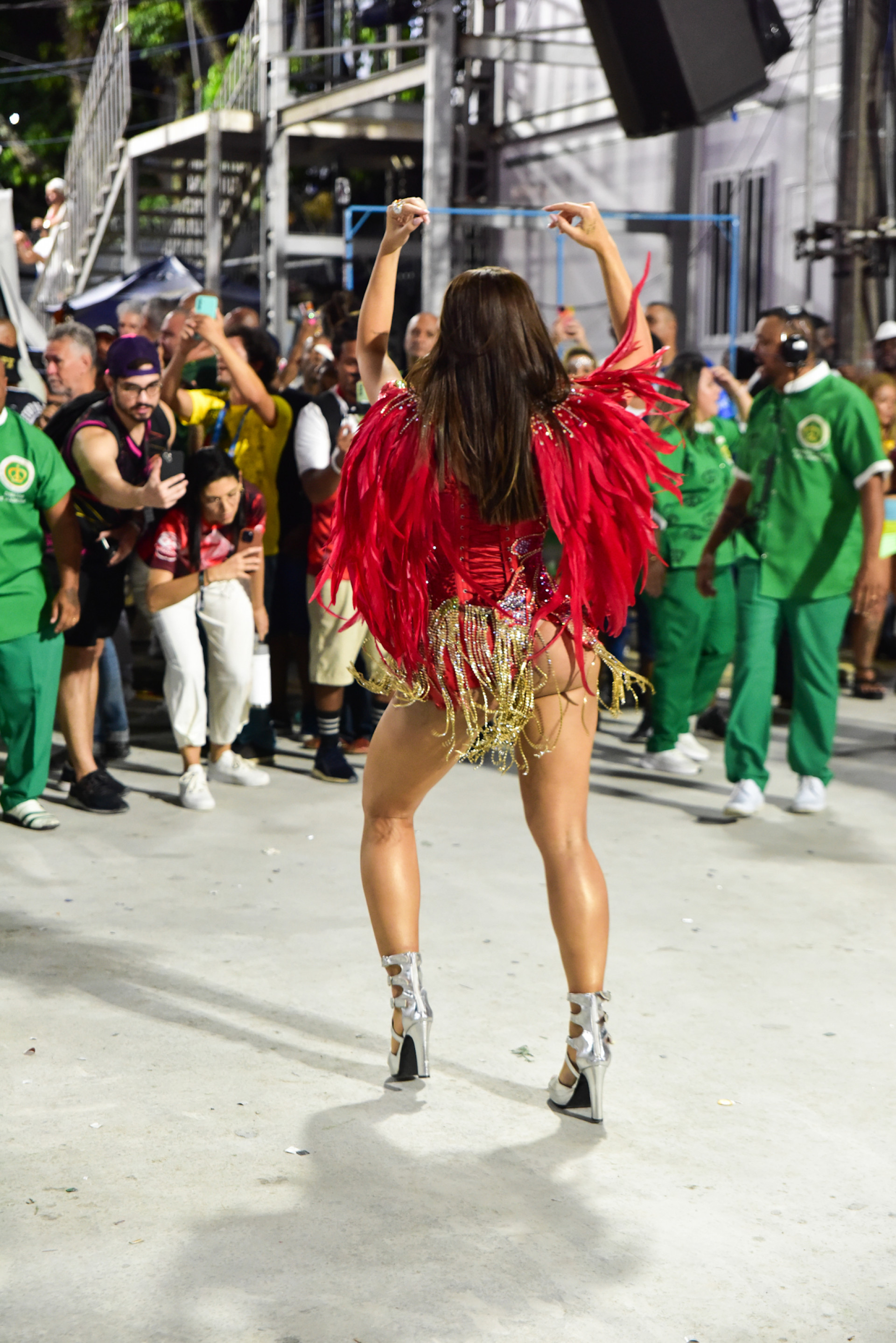 Rafa Kalimann arrasa em ensaio técnico da Imperatriz Leopoldinense - Leo Franco e Paulo Tauil / AgNews
