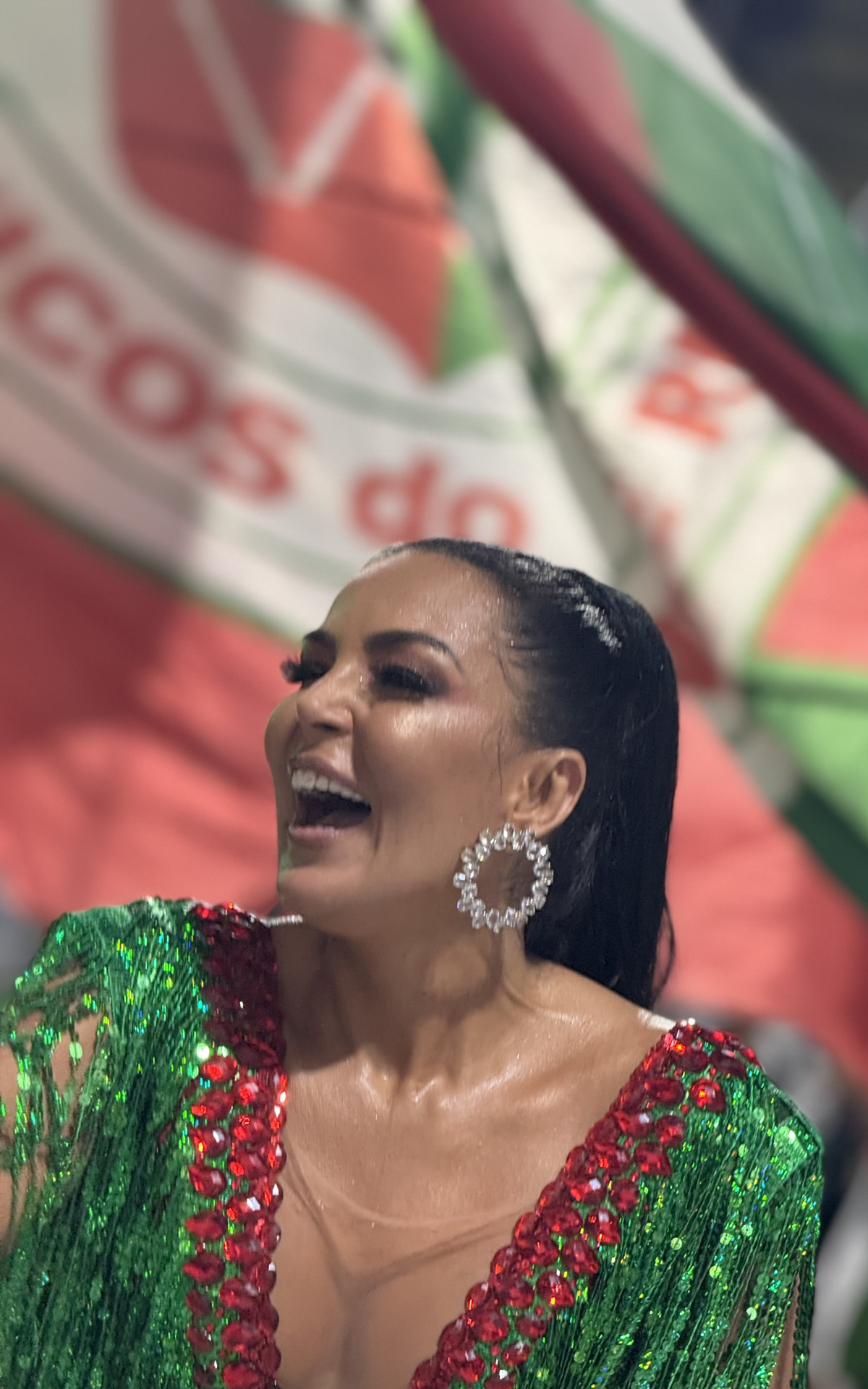 A apresentadora Gardênia Cavalcanti é musa da Grande Rio - Beauty Aramis Freitas/Divulgação