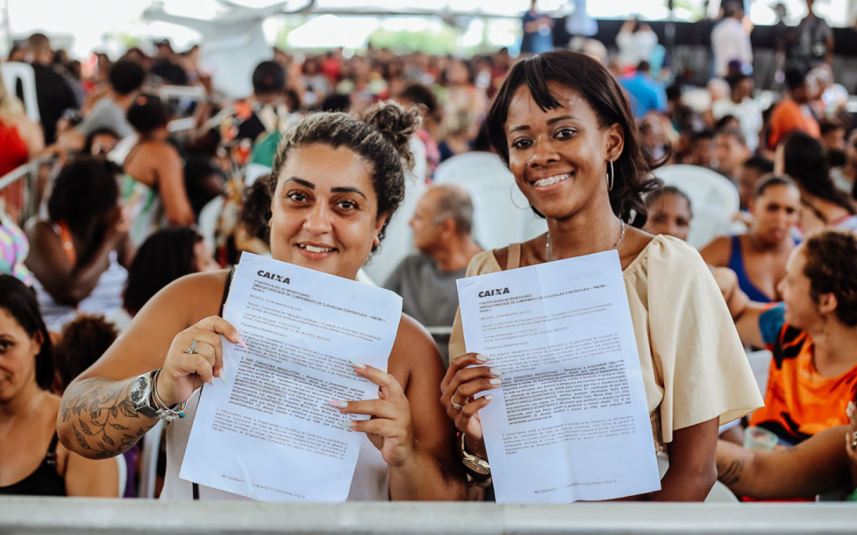 Lula entrega unidades habitacionais em Magé - Divulgação