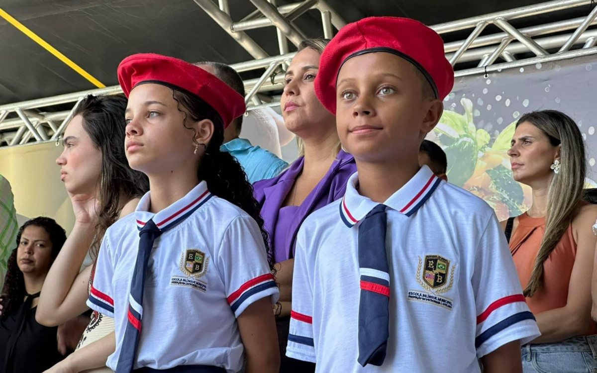 Inauguração da Escola Bilíngue Municipal com orientação em Gastronomia e Hotelaria