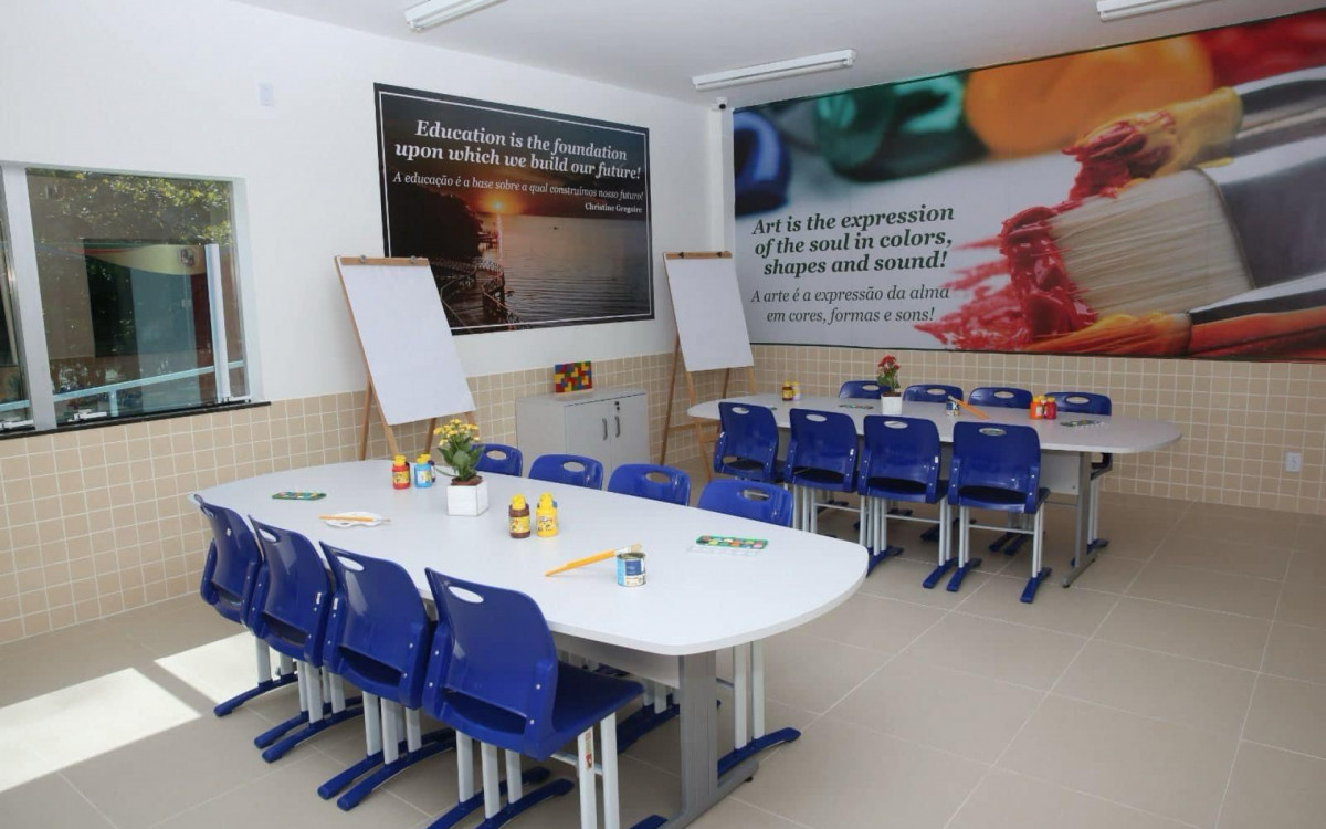 Inauguração da Escola Bilíngue Municipal com orientação em Gastronomia e Hotelaria