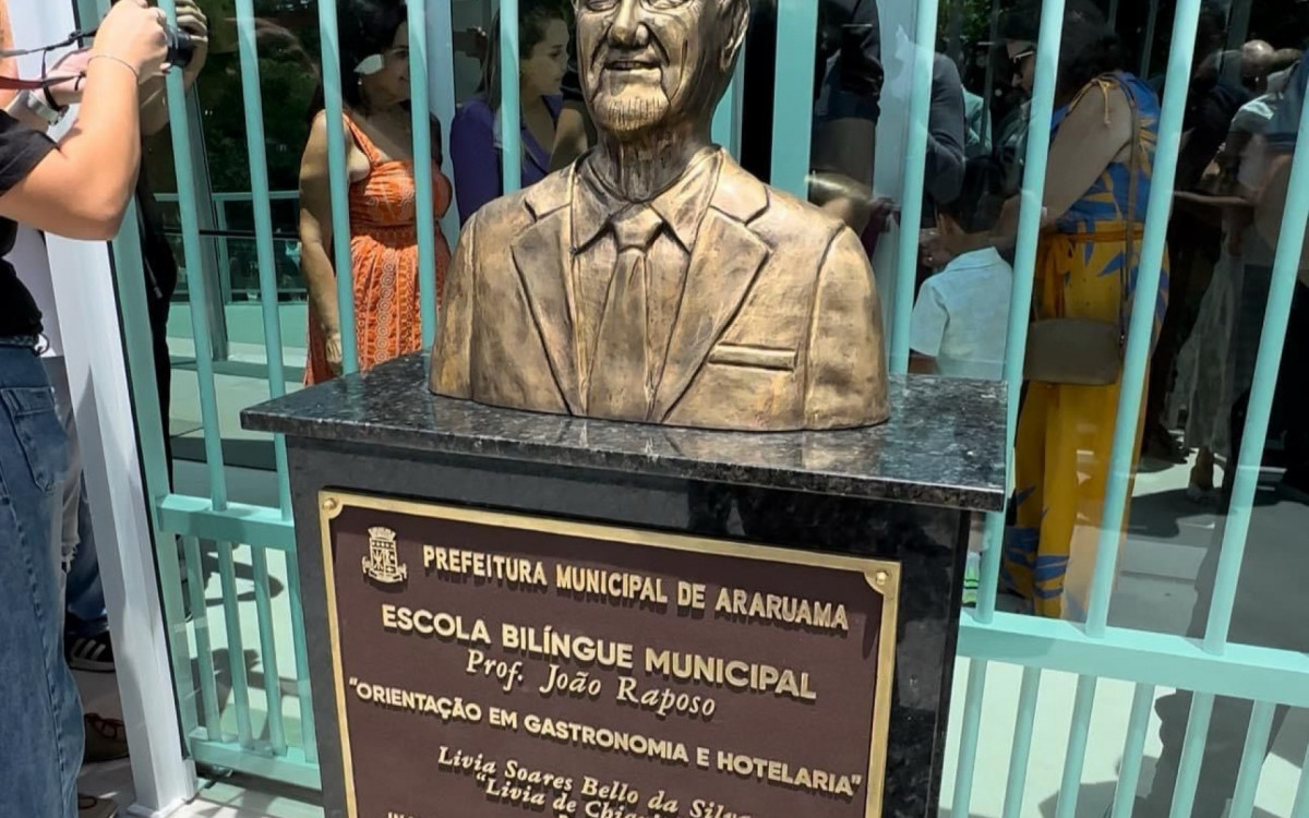 Inauguração da Escola Bilíngue Municipal com orientação em Gastronomia e Hotelaria