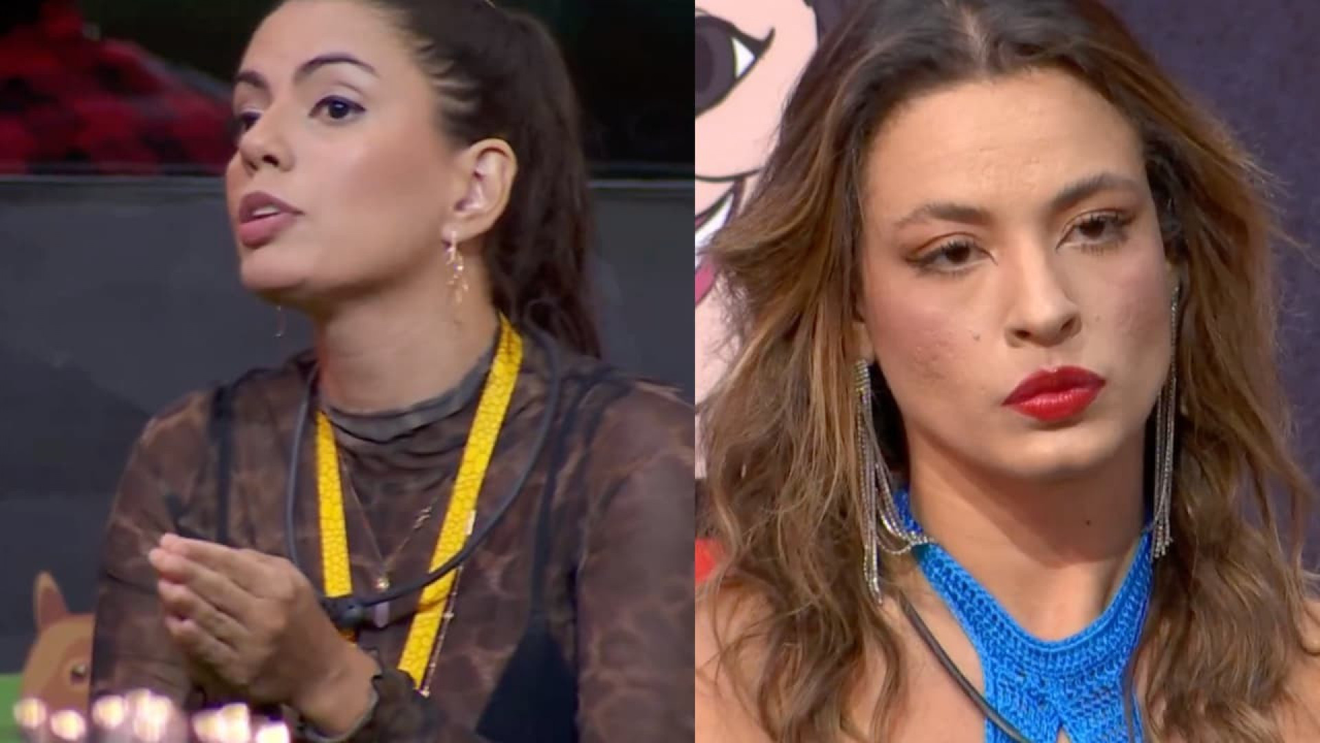 Embate entre Fernanda e Beatriz viralizou nas redes sociais - Reprodução